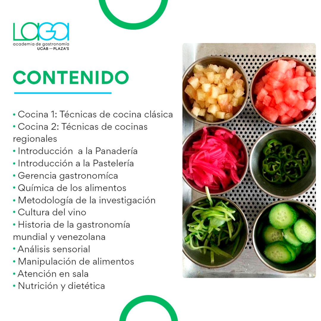 La Academia de Gastronomía UCAB Plaza s abrió inscripciones para su