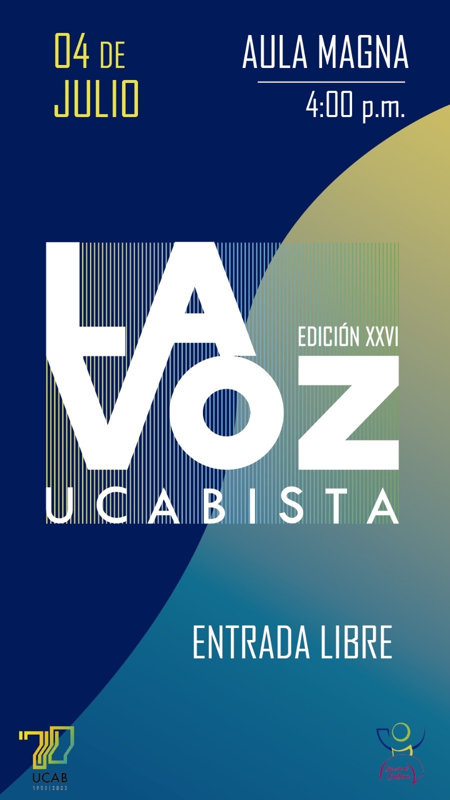 Cultura UCAB XXVI La Voz Ucabista Elucabista