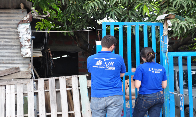 Servicio Jesuita a Refugiados solidario en la frontera