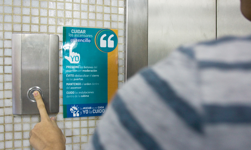 La #UCAB es mi casa y yo también la cuido