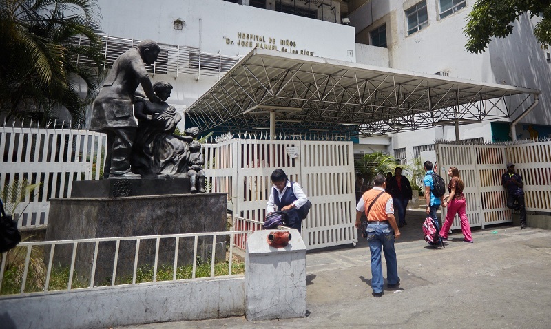 La hora más difícil del hospital de niños