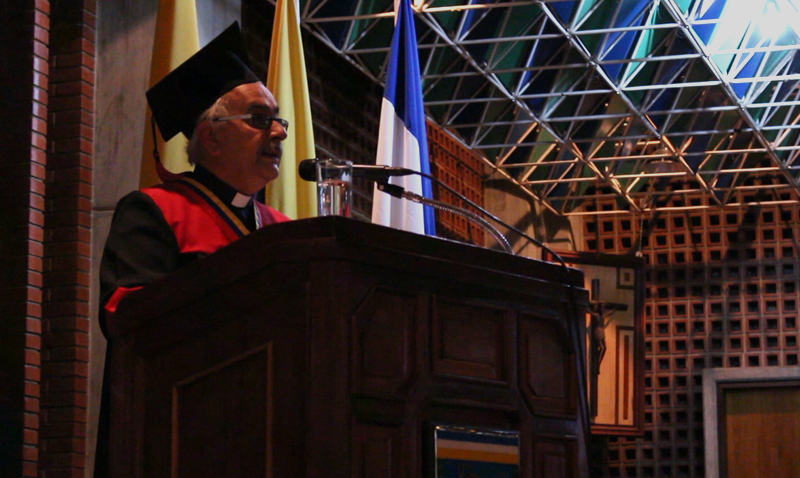 Rector Virtuoso: «Aquí hay Venezuela para rato» #LectioBrevis2016