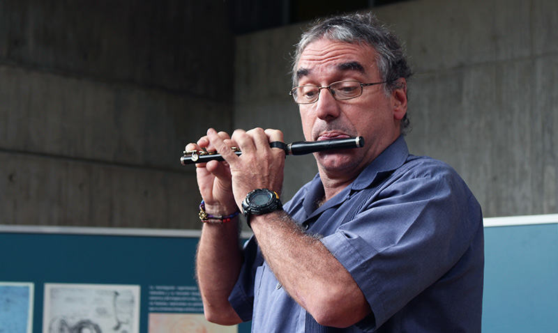 Exposición Italia fue inaugurada con música en vivo