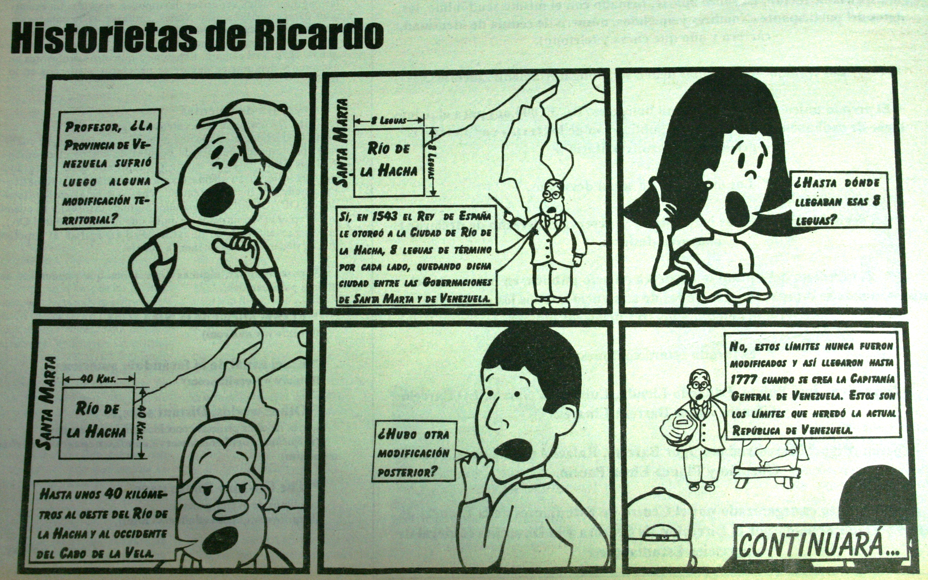 A 20 años de las historietas de Ricardo 