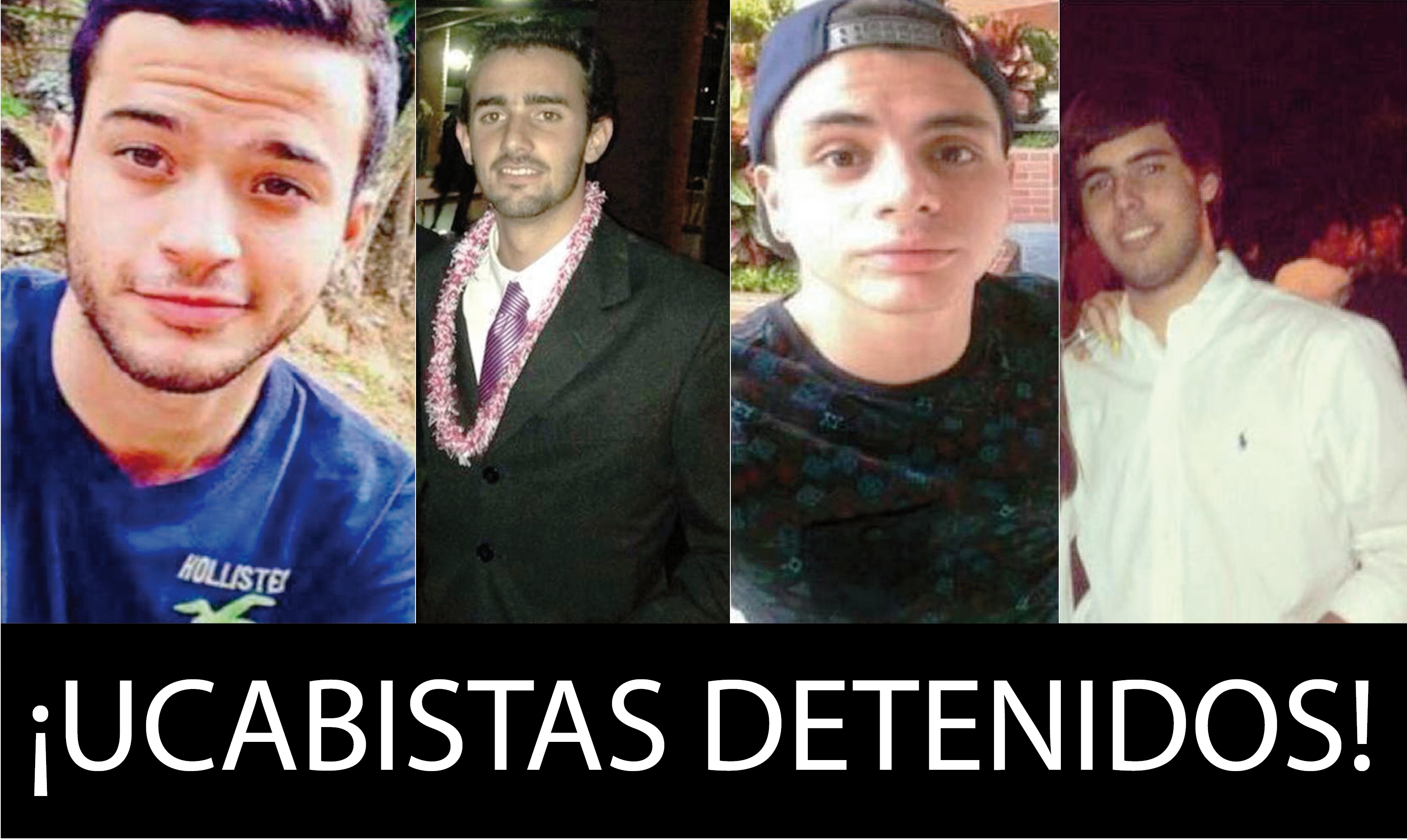 Aumenta el número de ucabistas detenidos en protestas