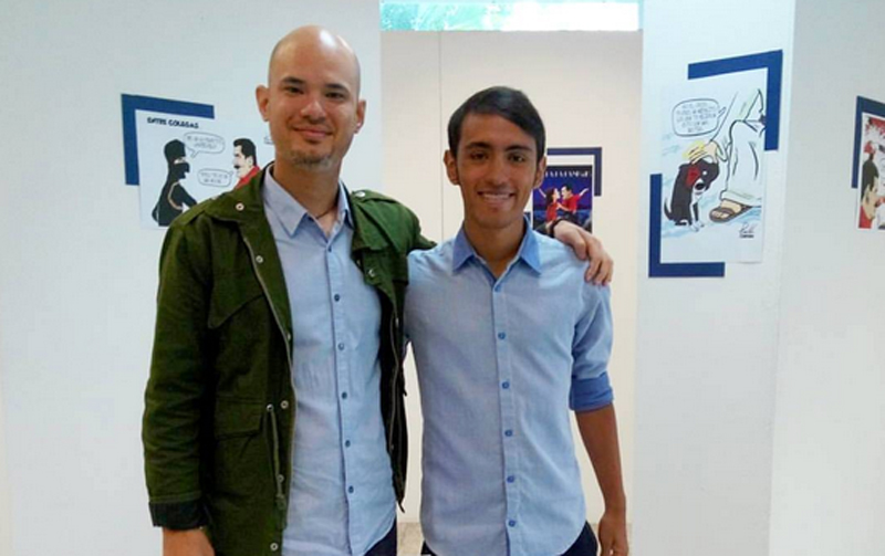 Dos artistas venezolanos “ilustran un país” para inspirar a otros