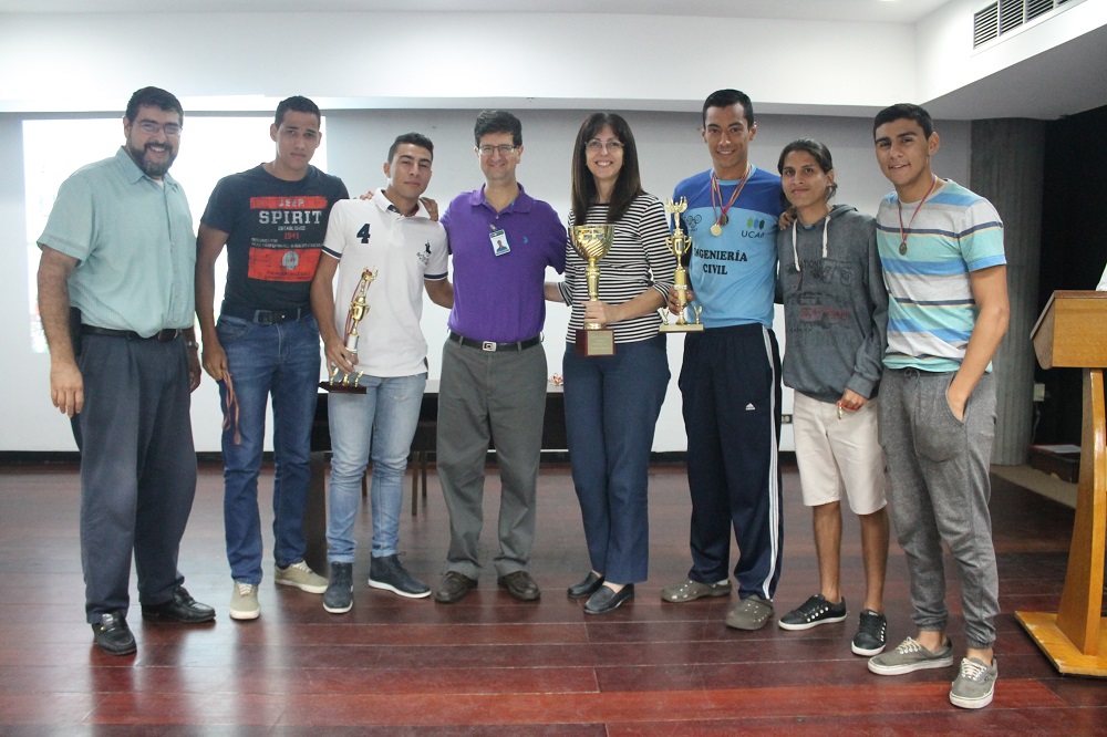 UCAB Guayana premió a ganadores de sus juegos deportivos 2017