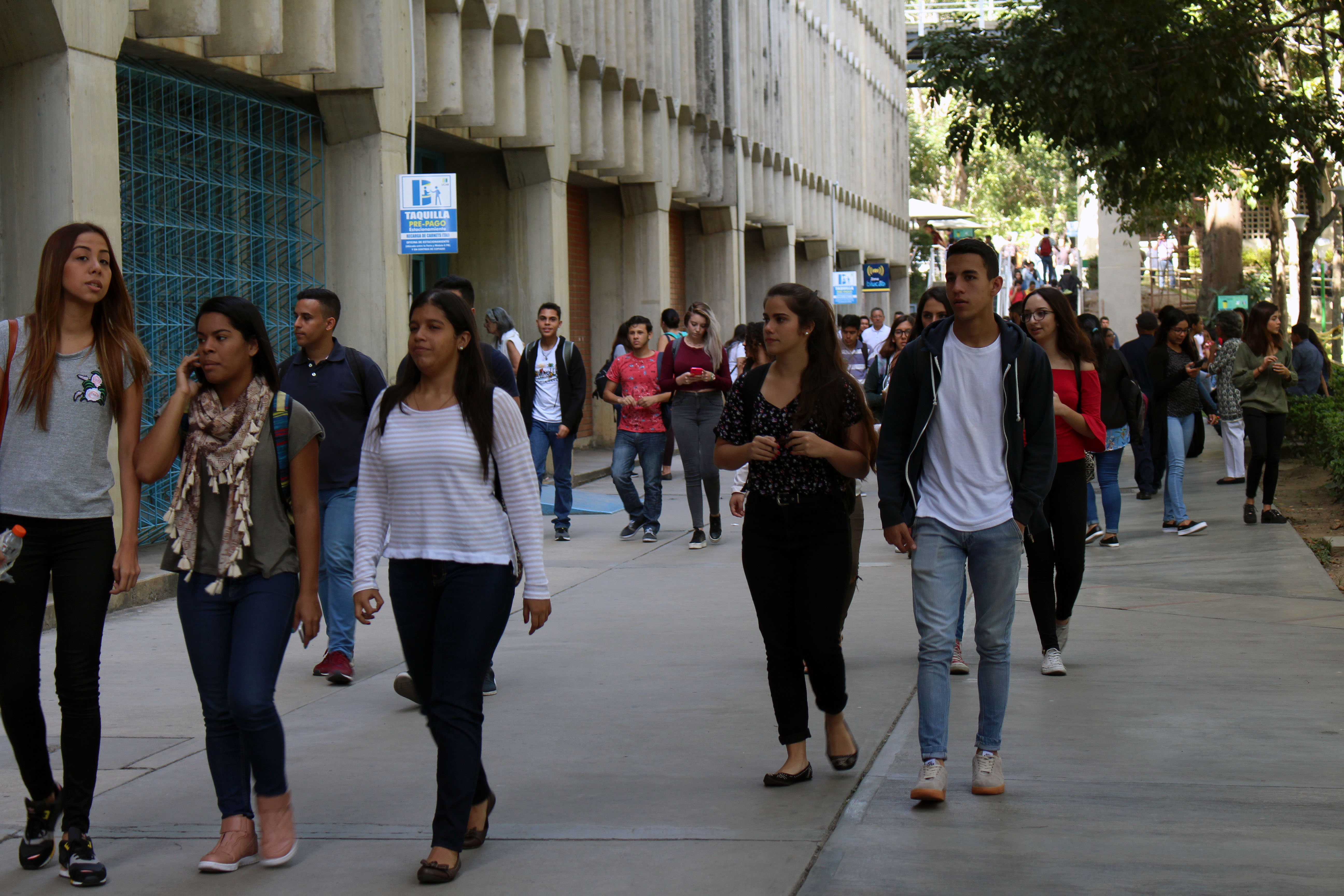 Los estudiantes ucabistas comenzaron las clases