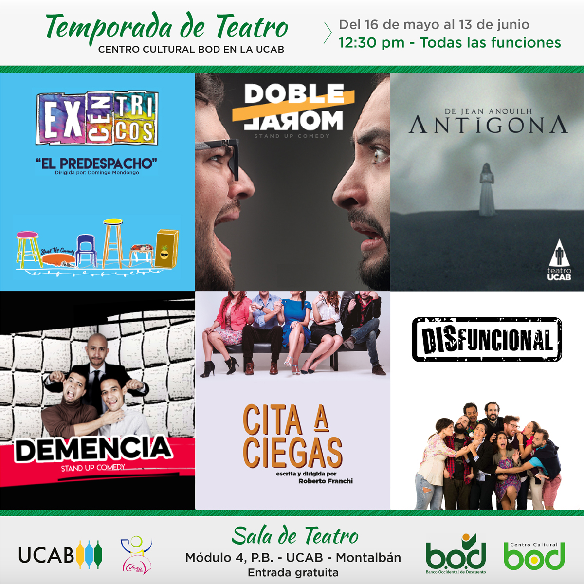 Arrancó nueva temporada teatral del BOD en la UCAB