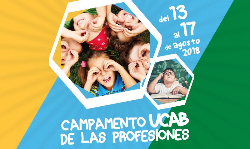 Innovador campamento vacacional infantil organiza la UCAB