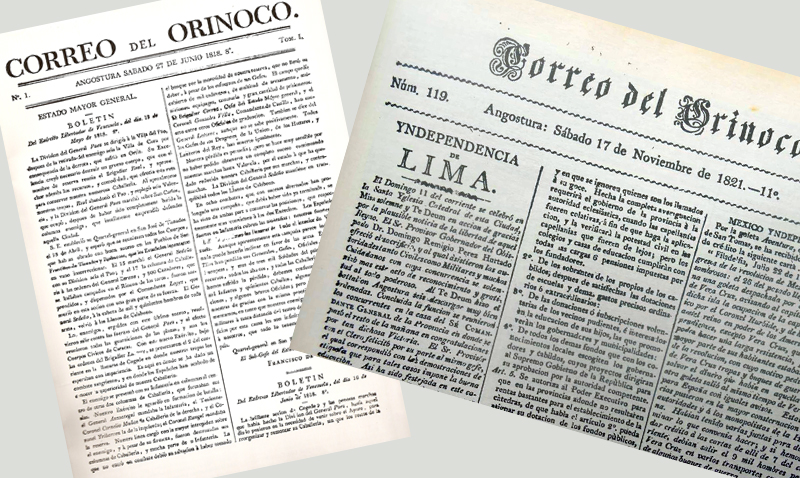 Celebrararán coloquio por los 200 años del «Correo del Orinoco»