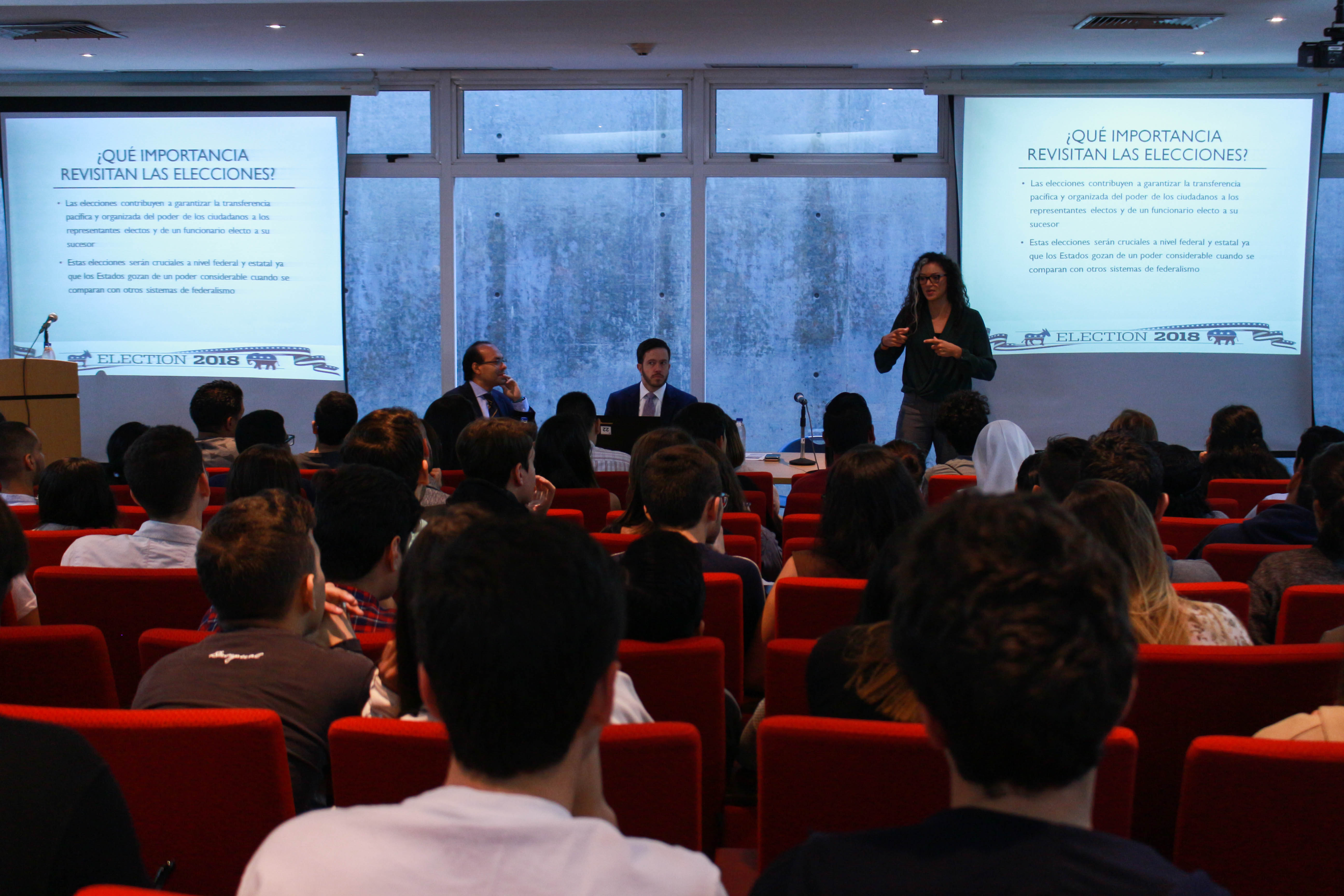 Estudiantes de Derecho conocieron el sistema electoral estadounidense