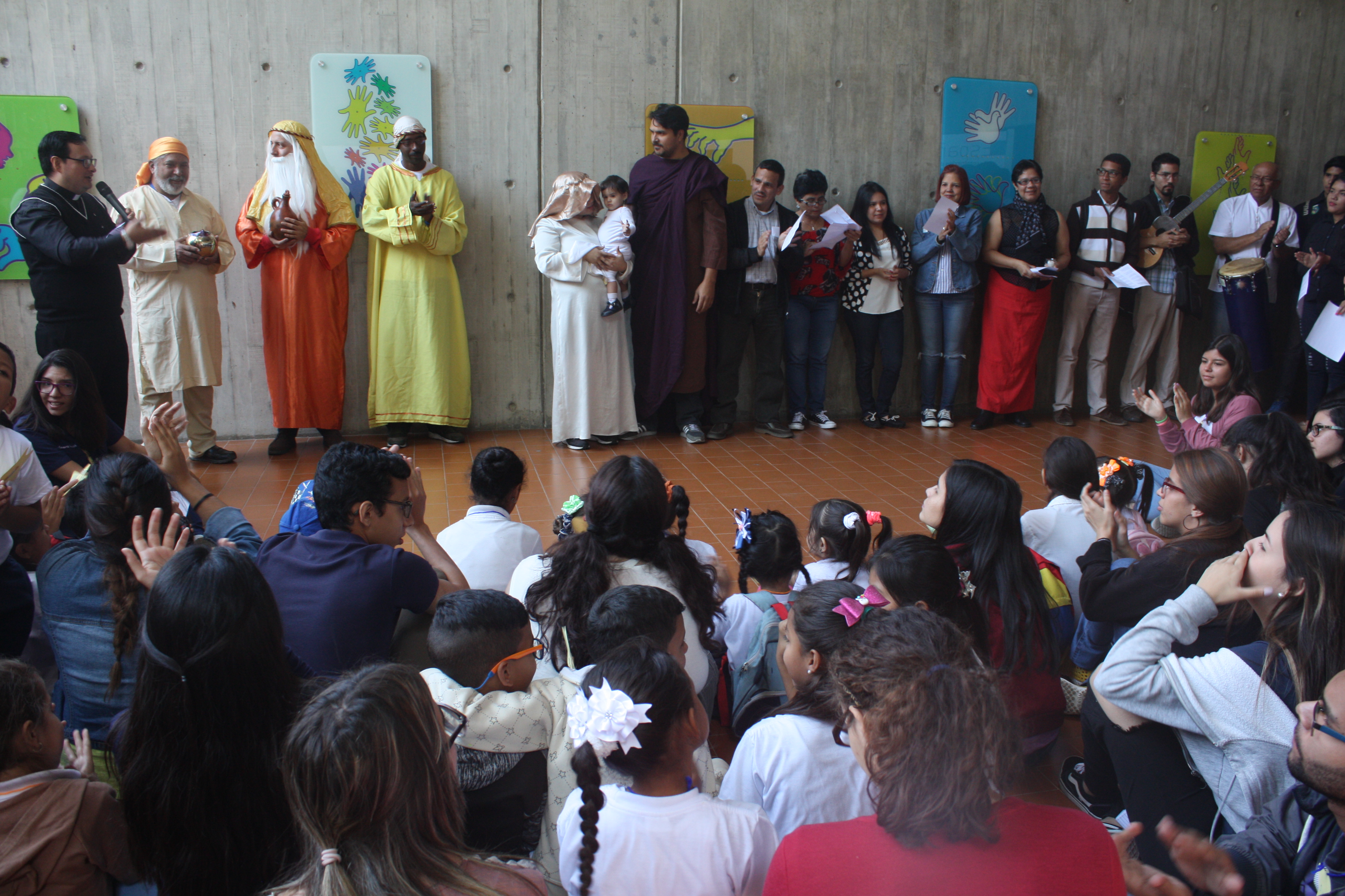 Paradura del Niño tomó espacios de la universidad