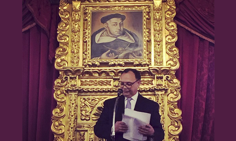 Incorporado Salvador Yannuzzi a la Academia de Ciencias Políticas y Sociales