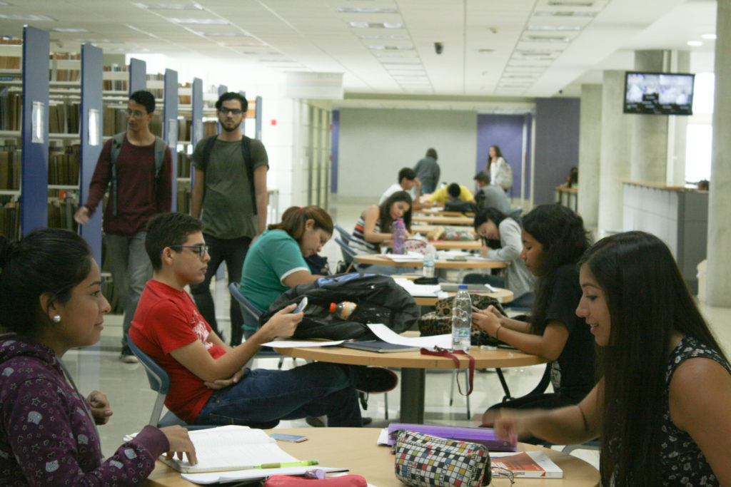Estudiante-biblioteca