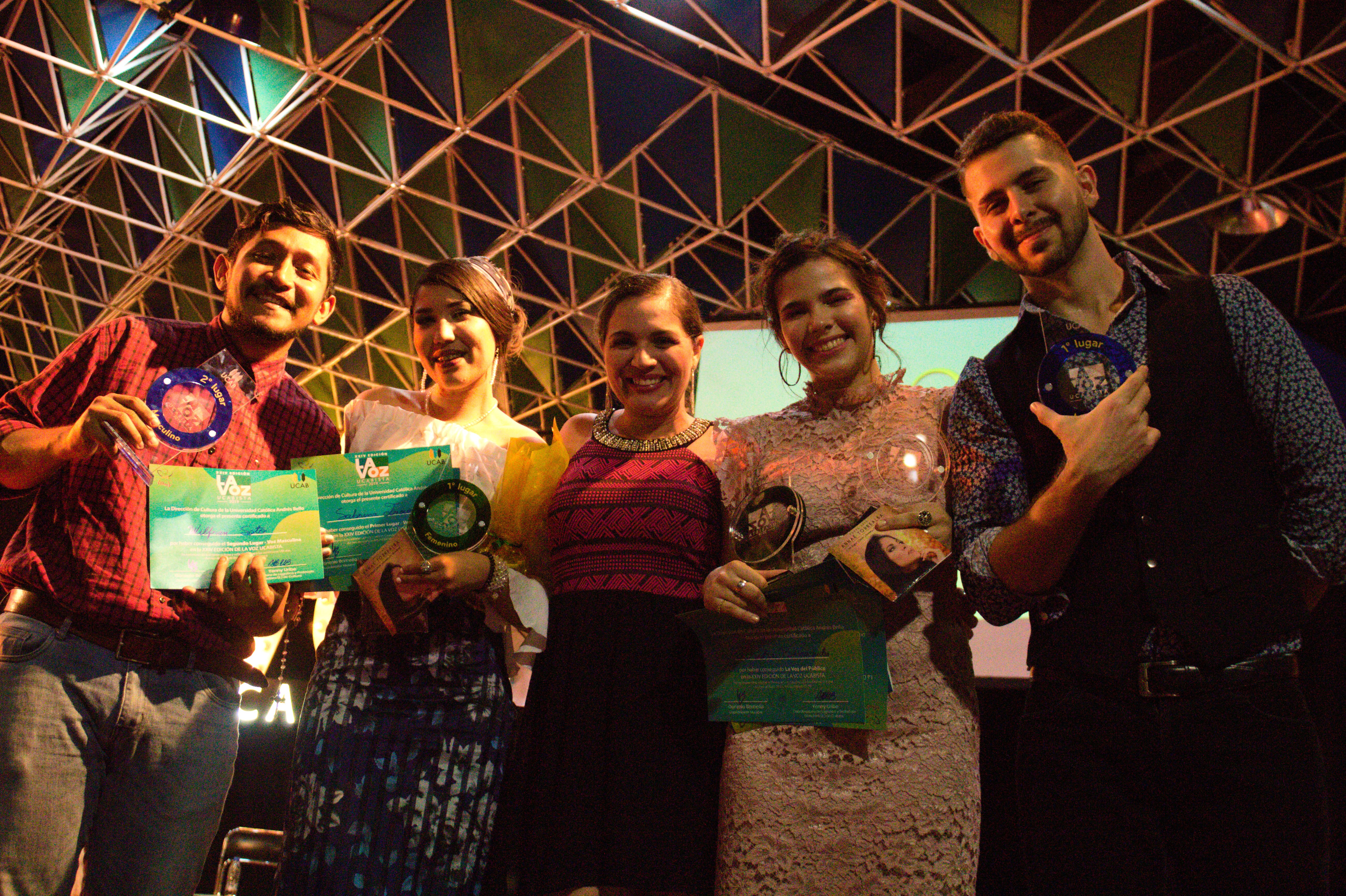 Ellos son los ganadores de La Voz Ucabista 2019