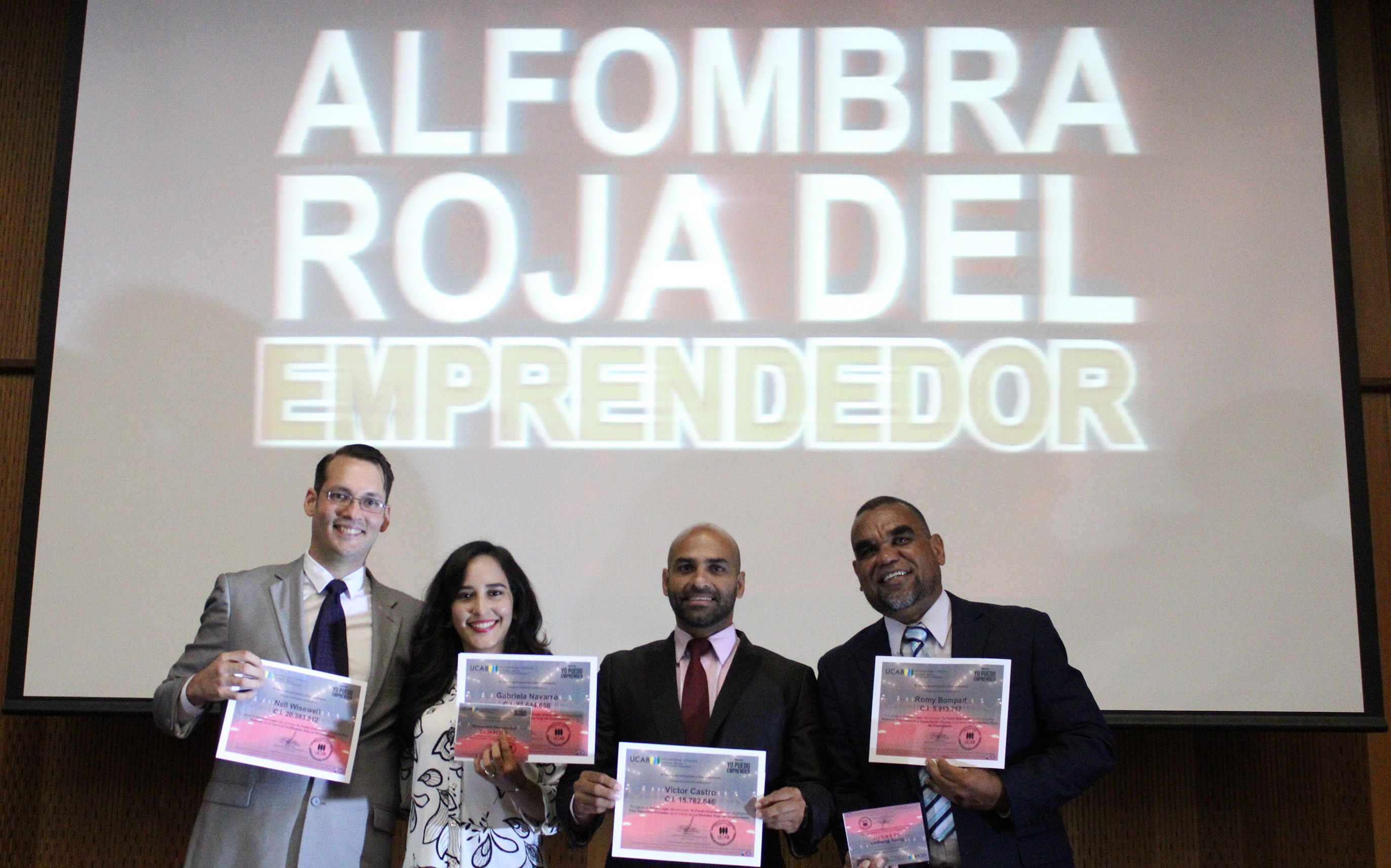 Alfombra Roja premió a nuevos emprendedores en UCAB Guayana