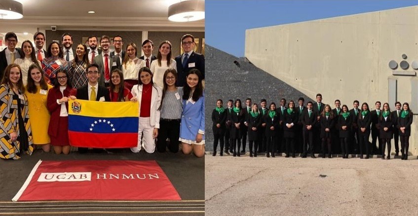 Ucabistas triunfaron en modelos de Naciones Unidas de EEUU y España