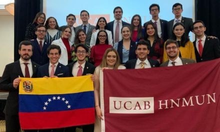 Ucabistas se impusieron como Mejor delegación internacional del HNMUN 2021