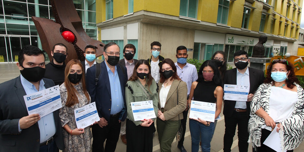 ESTUDIANTES DE DERECHO FUERON RECONOCIDOS POR SU PARTICIPACIÓN EN JORNADAS COLOMBO VENEZOLANAS Y GRAN COLOMBIANAS DE JUSTICIA CONSTITUCIONAL