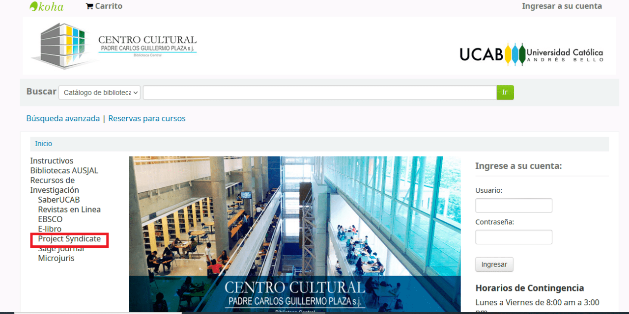 La Biblioteca UCAB pone a disposición nuevos recursos de investigación de gran relevancia