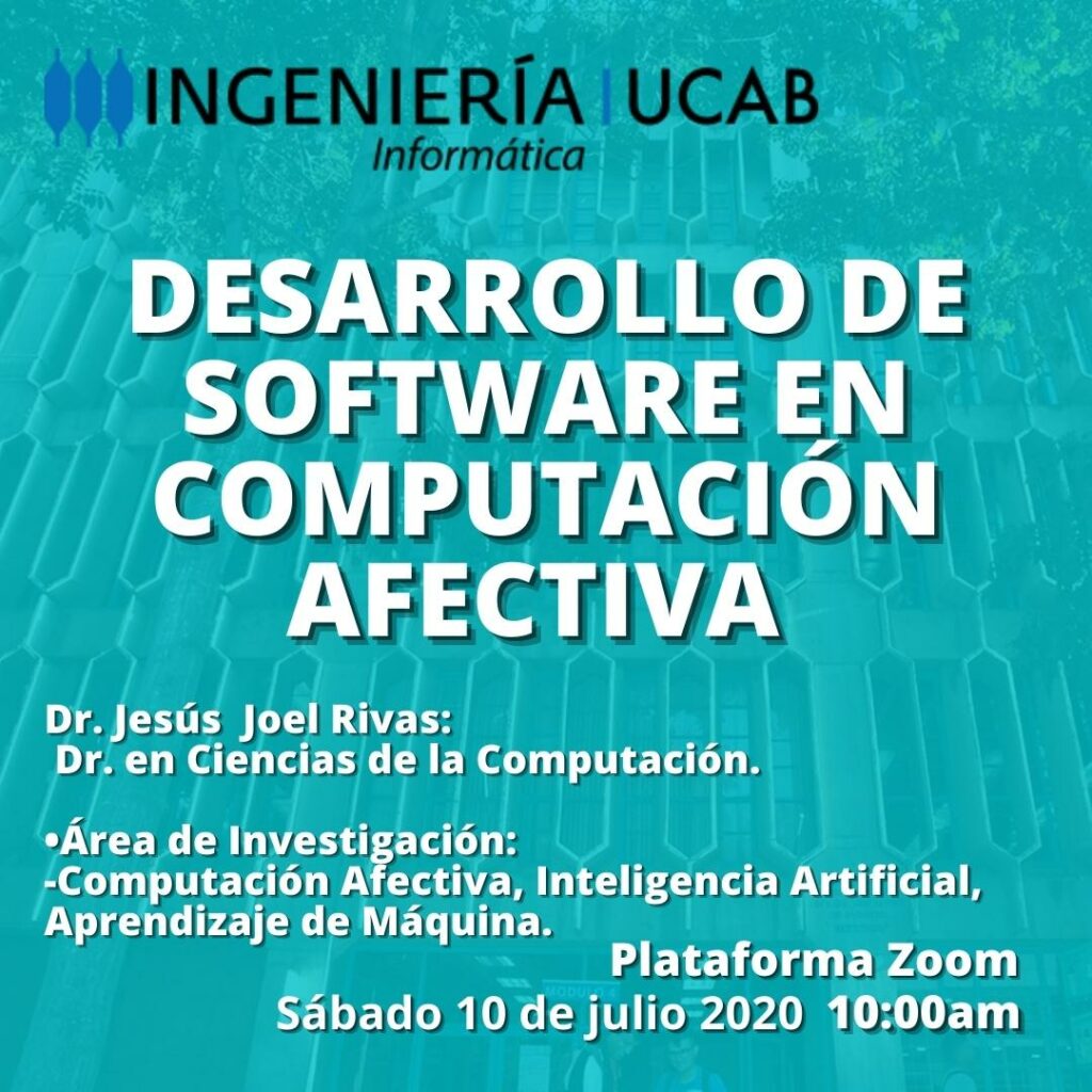 Desarrollo de Software en Computación Afectiva •