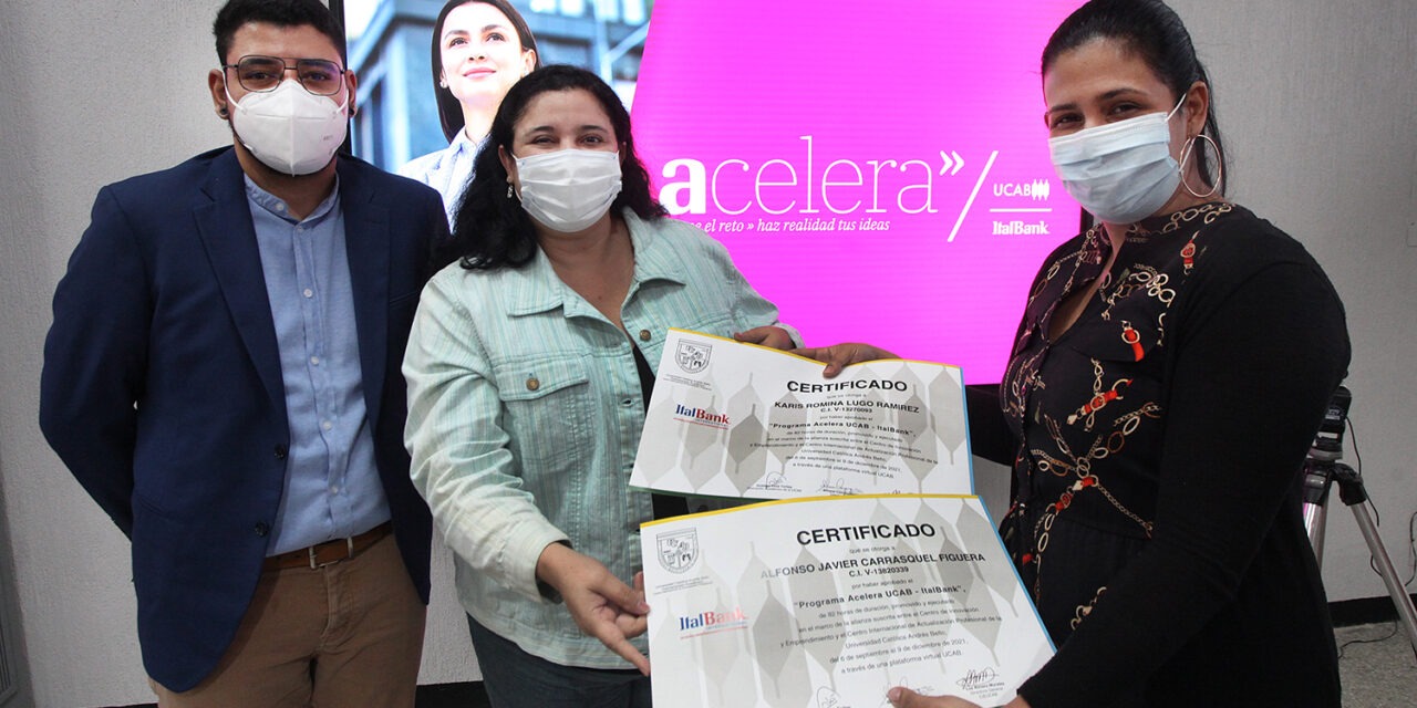¡Atención, emprendedores! Extendido el plazo para postularse al programa Acelera UCAB/Italbank