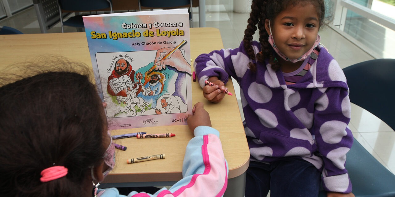 IGNATIUS 500: Niños y jóvenes podrán conocer la vida de San Ignacio con un libro para colorear