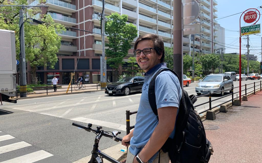 Michael Parra Benedetti, un ucabista becado en Fukuoka