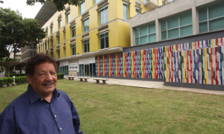 Manos de voluntarios y ucabistas crearon el nuevo mural de Juvenal Ravelo