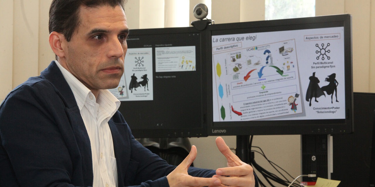 #DesafíosUCAB2023 | Joao De Gouveia: En Ingeniería Industrial está prohibido quedarse estancados