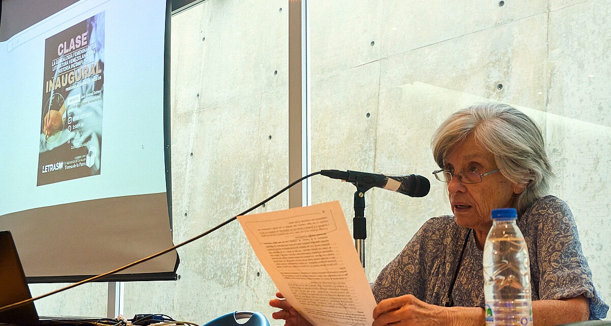 Ana Teresa Torres repasó la historia de la mujer en la literatura venezolana