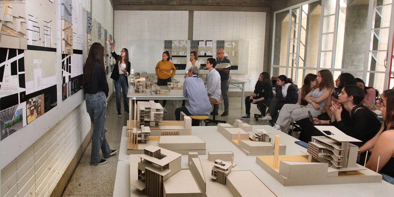 Entre maquetas y planos, Arquitectura UCAB concluyó un nuevo semestre