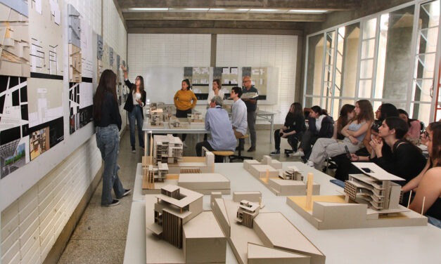 Entre maquetas y planos, Arquitectura UCAB concluyó un nuevo semestre