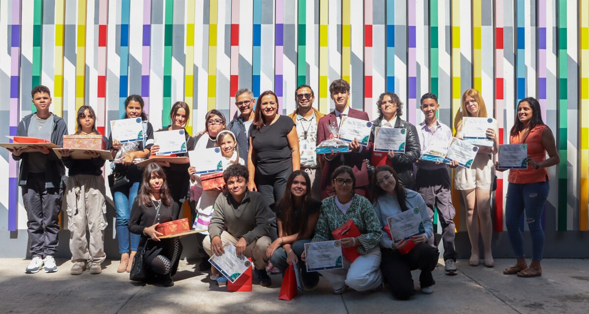 Seis años inspirando creatividad: galardonados 17 jóvenes artistas en el concurso «Adolescentes desde la Casa»