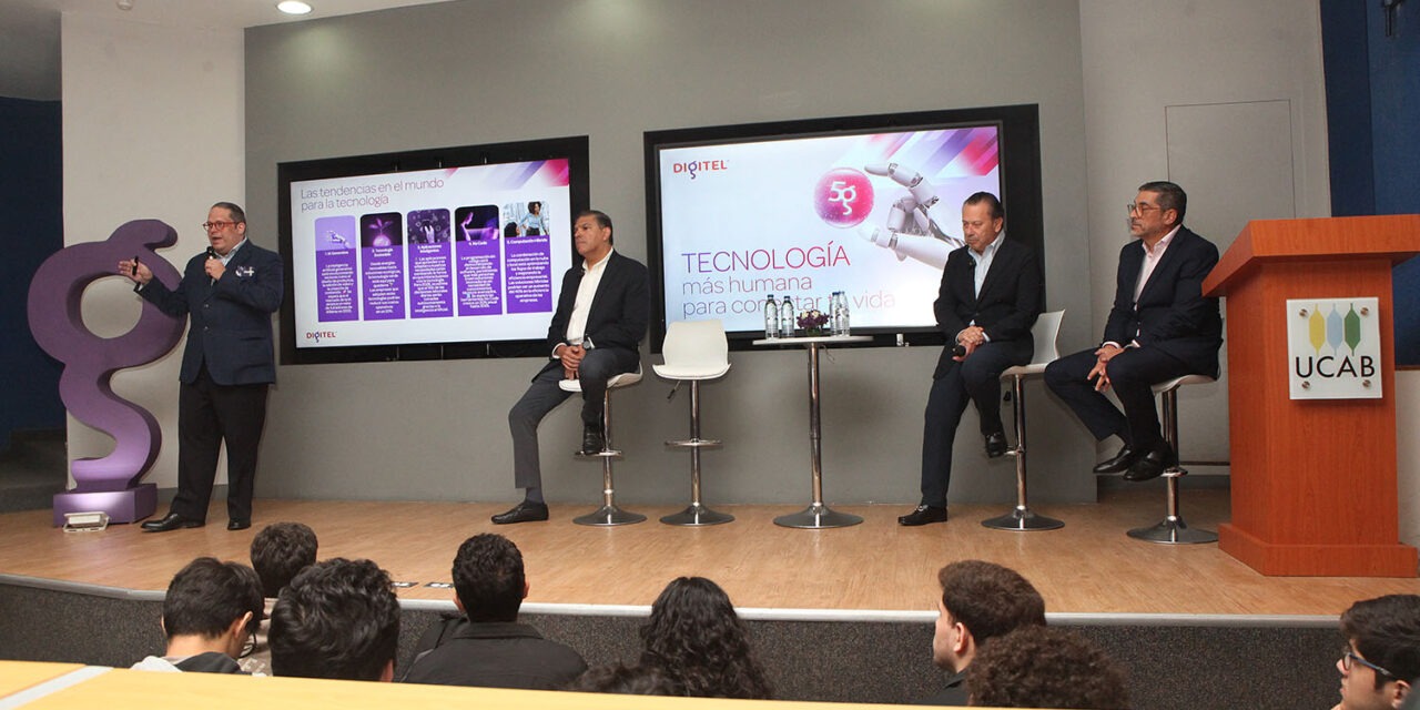 Digitel invitó a futuros ingenieros ucabistas a sumarse al desarrollo de la red 5G nacional