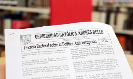 Política anticorrupción refuerza compromiso de la UCAB con la transparencia