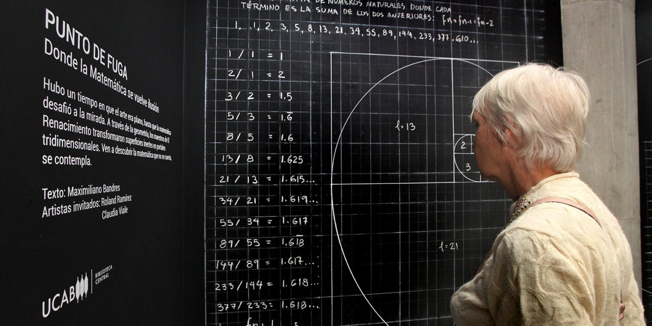 «Punto de fuga»: arte y matemáticas en Biblioteca UCAB