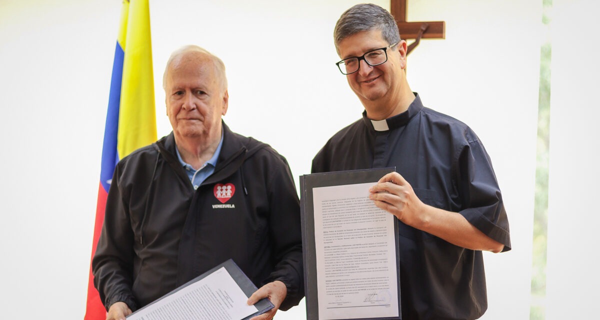 La UCAB apoyará formación de los estudiantes del Instituto Universitario Jesús Obrero