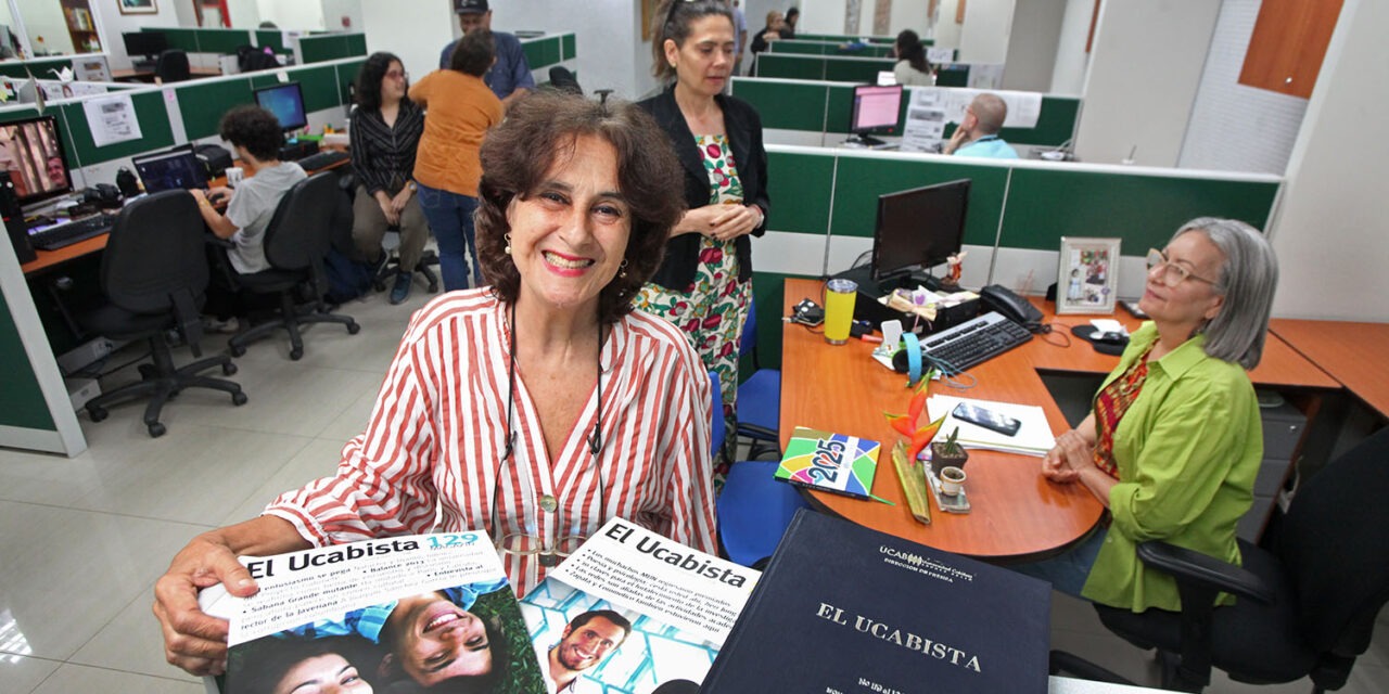 María Fernanda Mujica recordó los inicios de El Ucabista: «Son 30 años proyectando logros»
