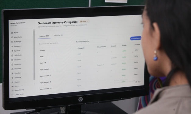 Ucabistas crearon sistema de gestión de insumos de emergencia tras sismos del 24 de junio