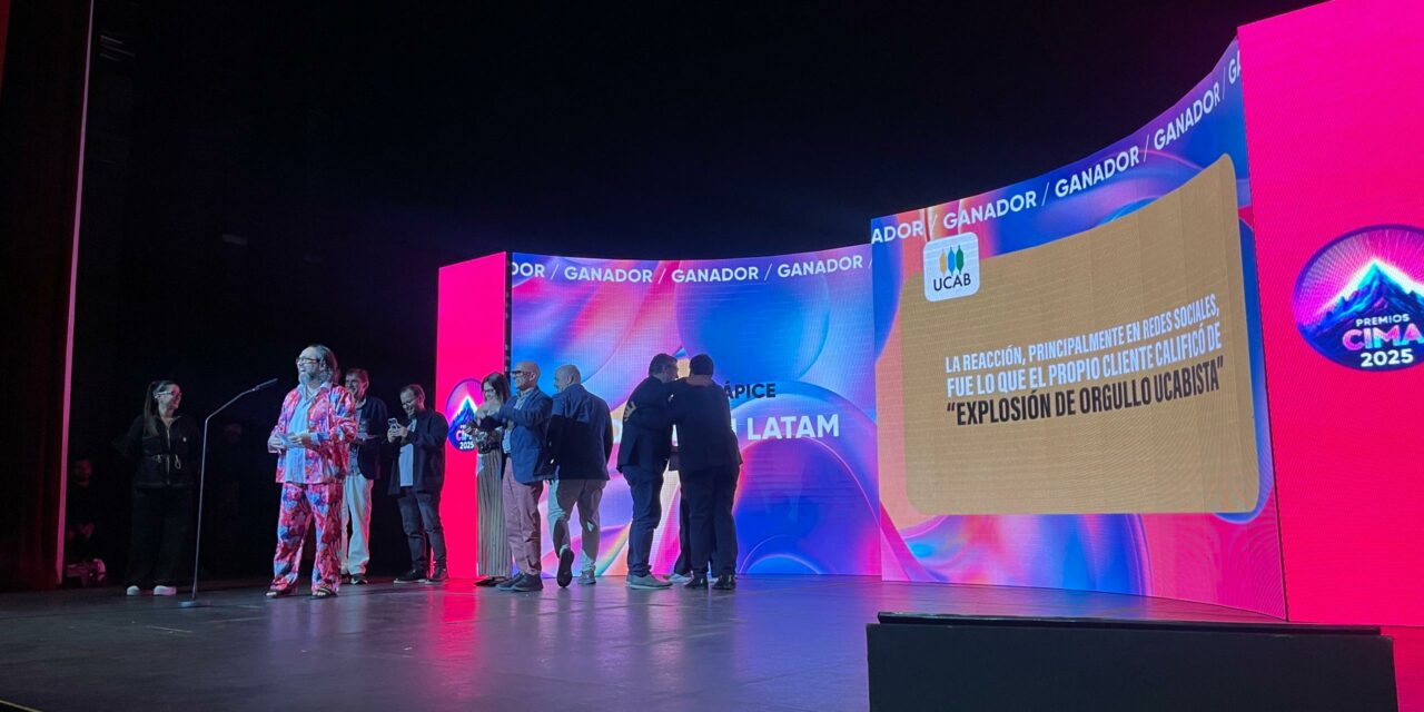 La UCAB llega más lejos y subió a la cima de la publicidad venezolana