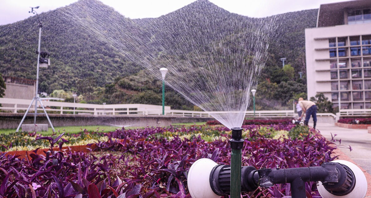En el Techo Verde de la UCAB también se recicla el agua de lluvia
