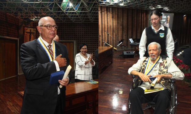 En el Día de Andrés Bello, la UCAB reconoció a dos venezolanos que «han fomentado lo humano»
