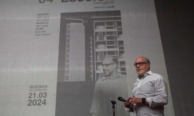 Gustavo Luis Legórburu dictó cuarta lección inaugural de Arquitectura UCAB