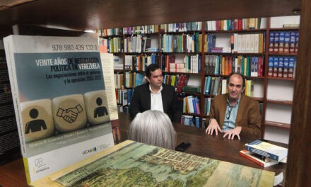 La UCAB editó el primer estudio sistemático de los procesos de negociación política en Venezuela del siglo XXI