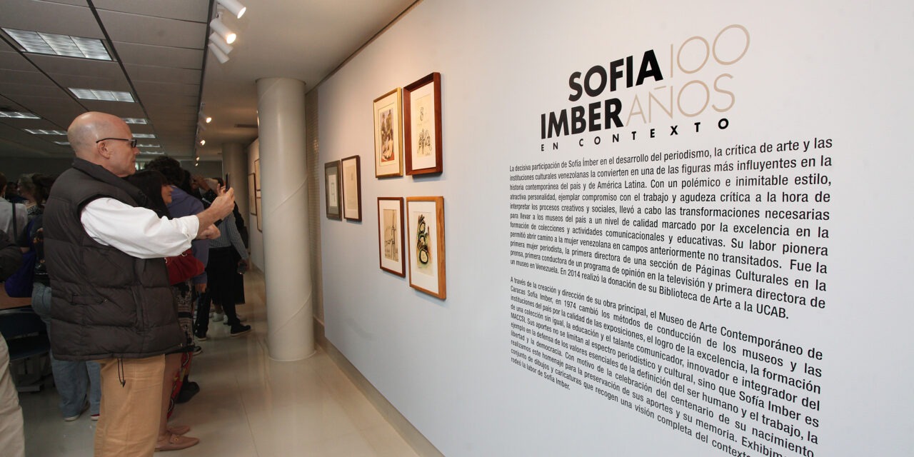 A 100 años de su natalicio, Sofía Ímber sigue presente en la UCAB