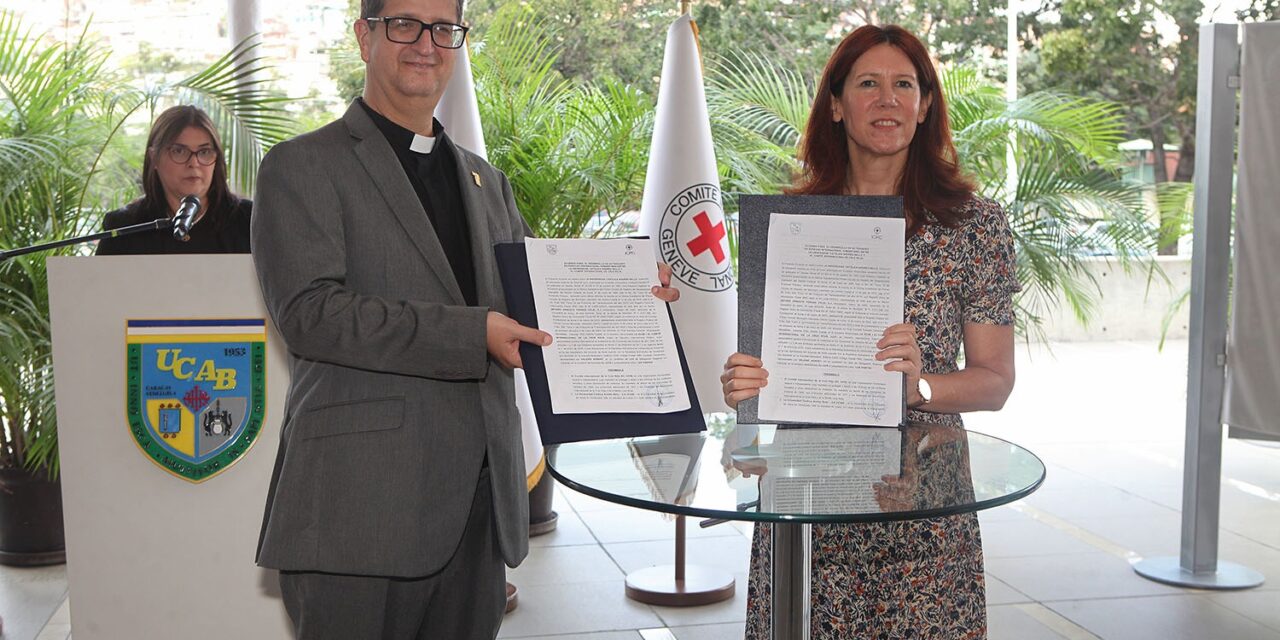La UCAB y la Cruz Roja Internacional brindarán formación en Derecho Humanitario
