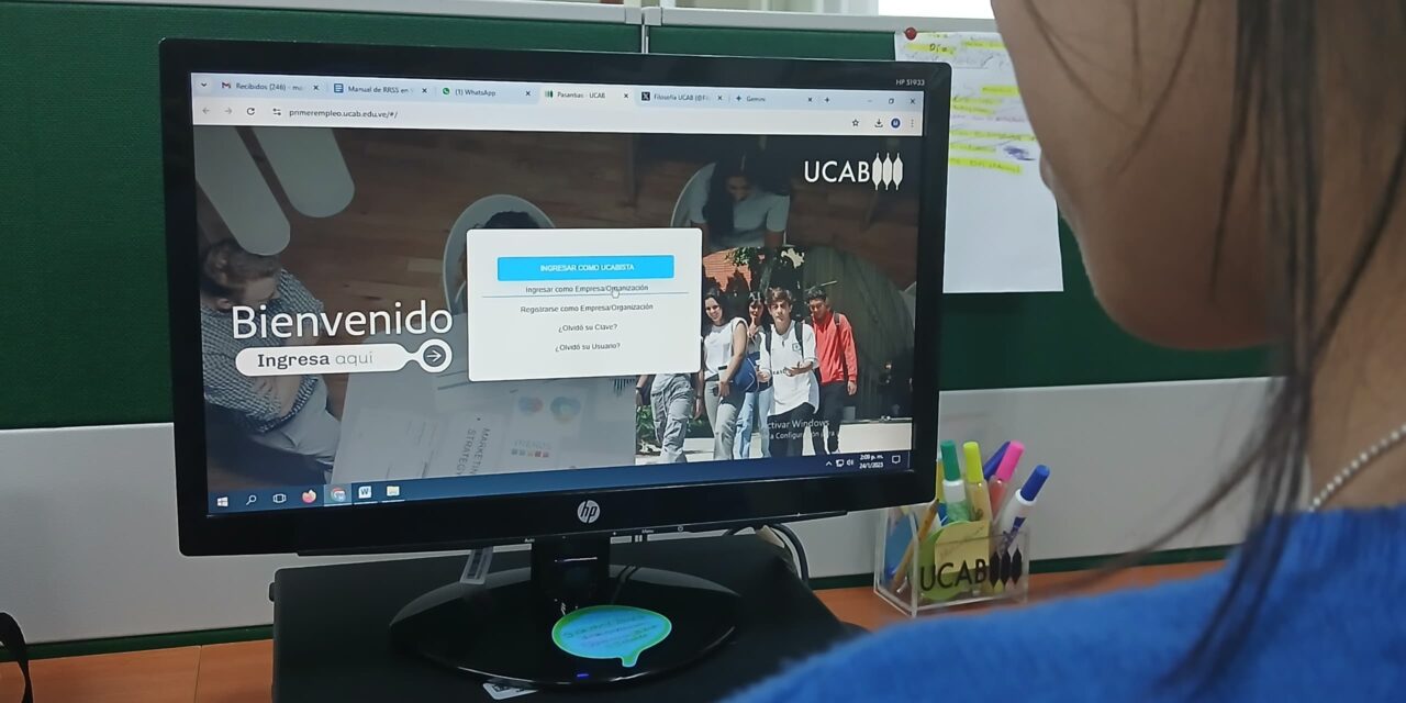 Portal de pasantías y primer empleo UCAB: ventana de conexión directa al mundo laboral