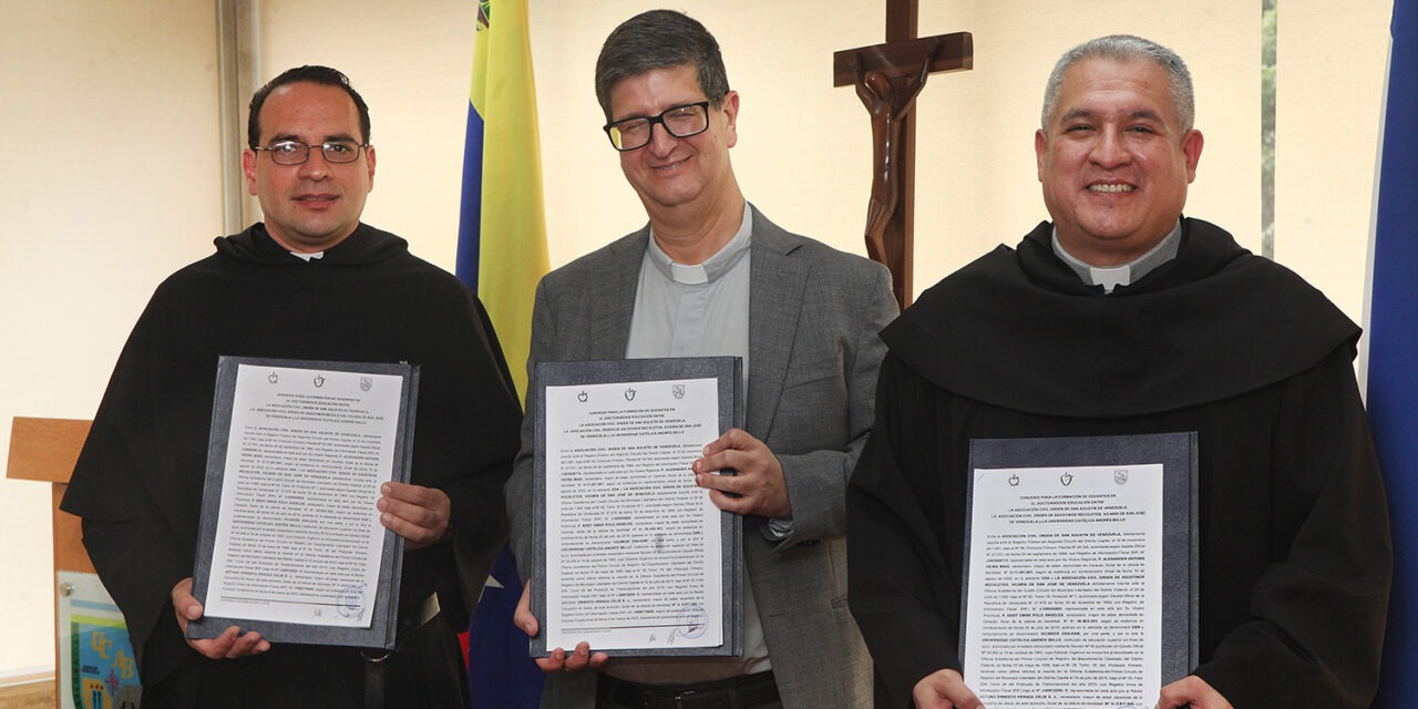 Profesores de colegios agustinos recibirán beca de 75% para cursar doctorado en Educación UCAB